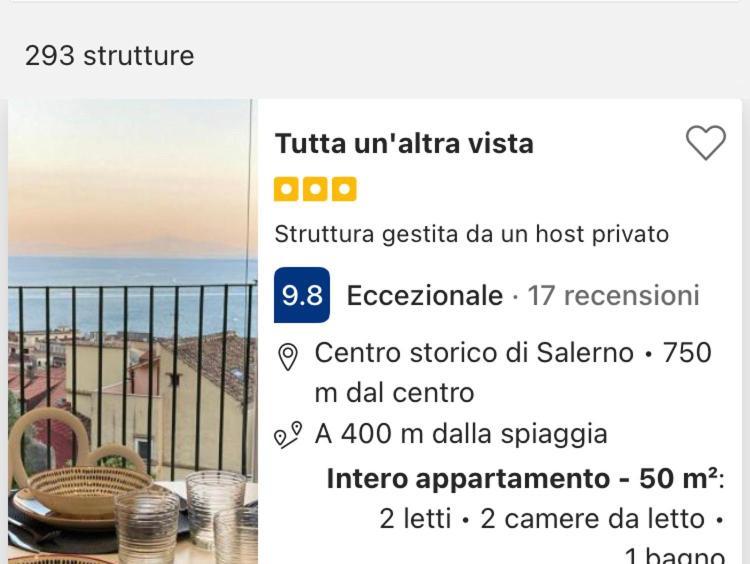 Tutta Un'Altra Vista Lejlighed Salerno Eksteriør billede